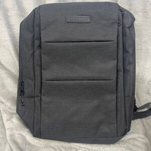Prestige 17 Inch Laptop Backpack Black CRG-226-BK Travel Work School Bag